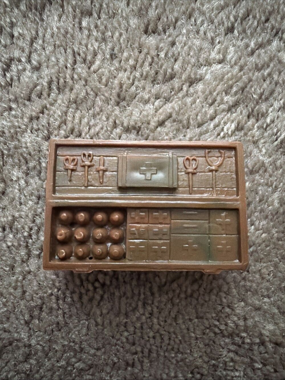 Marx Battleground Medical Plastic Vintage 1960s Playset